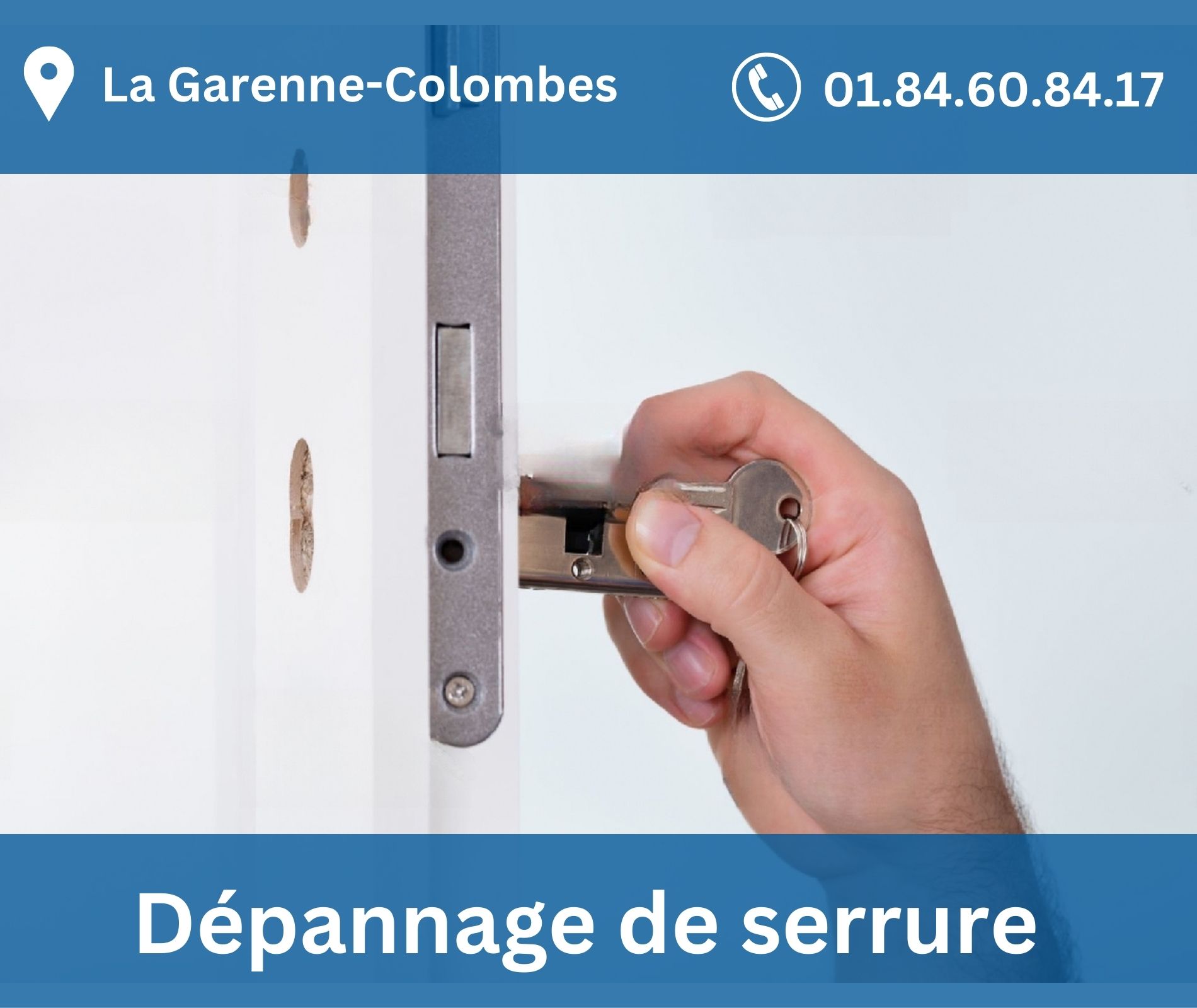 Dépannage de serrure La Garenne-Colombes - 92250
